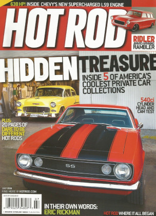 HOT ROD 2008 JULY - HOT RIDES OF A DIFFERENT KIND, LS9